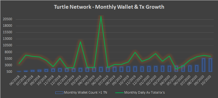 TurtleNetwork – Monthly Insights – October 2020